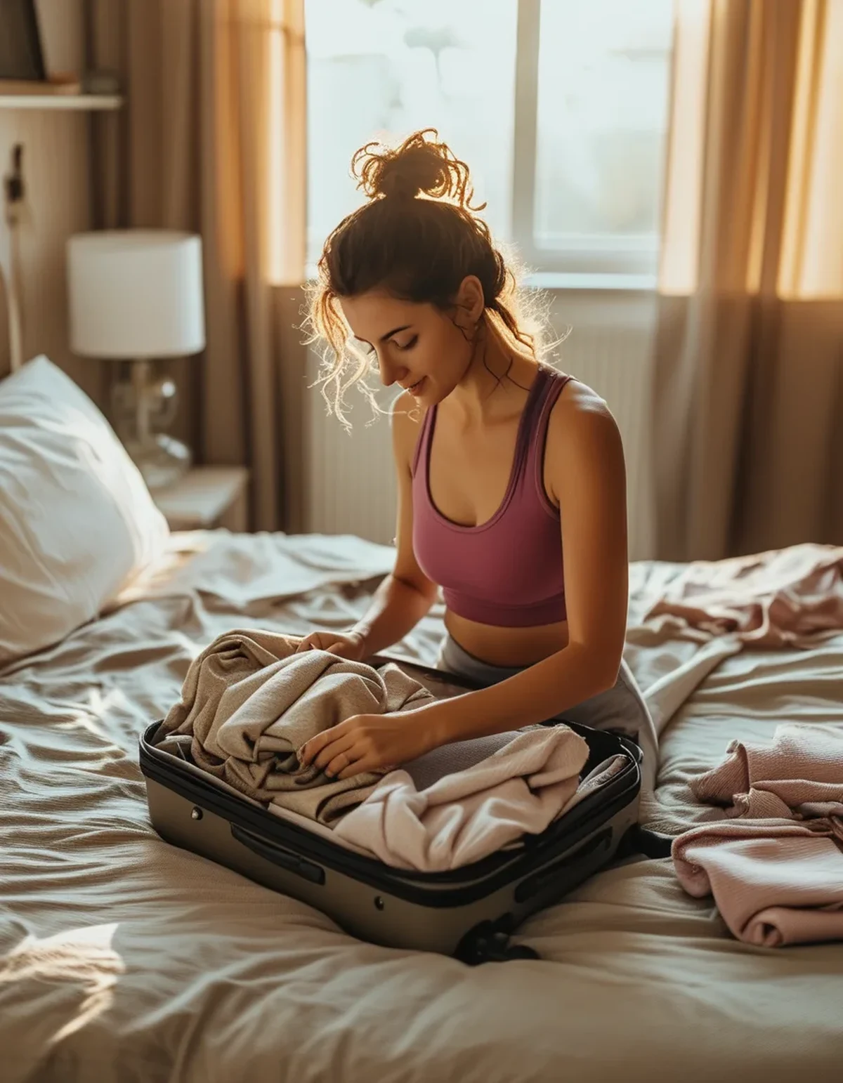 The Activewear Travel Capsule That Actually Fits in a Carry-On